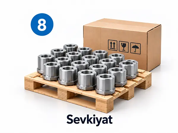 Investment casting parts quality control packaging and shipment